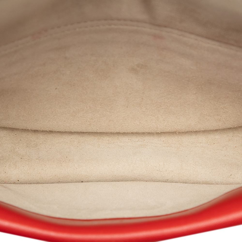 Pre-Loved Chloé Calfskin Georgia Double Flap Crossbody - Picture 4 of 6